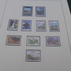 Collection timbres d'Europa 1956-1977 complet en 2 albums Safe.