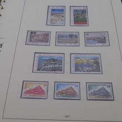 Collection timbres d'Europa 1956-1977 complet en 2 albums Safe.