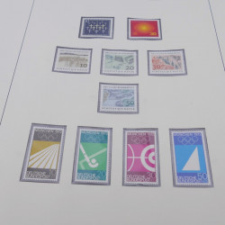 Collection timbres d'Allemagne RFA 1956-1977 neuf** en 2 albums Safe