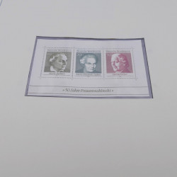 Collection timbres d'Allemagne RFA 1956-1977 neuf** en 2 albums Safe