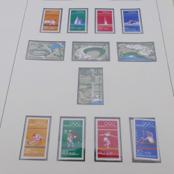 Collection timbres d'Allemagne RFA 1956-1977 neuf** en 2 albums Safe