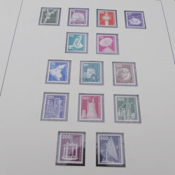 Collection timbres d'Allemagne RFA 1956-1977 neuf** en 2 albums Safe