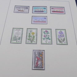 Collection timbres d'Allemagne RFA 1956-1977 neuf** en 2 albums Safe