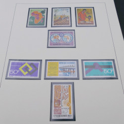 Collection timbres thématiques Europe-Afrique neuf** en album Safe.