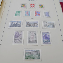 Collection timbres de France 1960-1983 neuf** en album Leuchtturm.