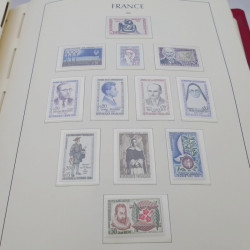 Collection timbres de France 1960-1983 neuf** en album Leuchtturm.