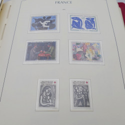 Collection timbres de France 1960-1983 neuf** en album Leuchtturm.