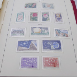 Collection timbres de France 1960-1983 neuf** en album Leuchtturm.