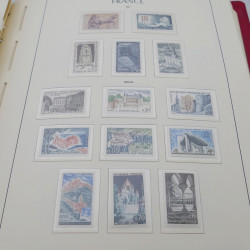 Collection timbres de France 1960-1983 neuf** en album Leuchtturm.