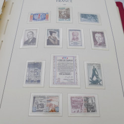 Collection timbres de France 1960-1983 neuf** en album Leuchtturm.