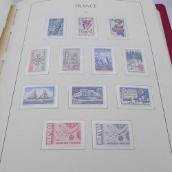 Collection timbres de France 1960-1983 neuf** en album Leuchtturm.