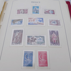 Collection timbres de France 1960-1983 neuf** en album Leuchtturm.