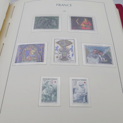 Collection timbres de France 1960-1983 neuf** en album Leuchtturm.