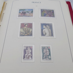 Collection timbres de France 1960-1983 neuf** en album Leuchtturm.