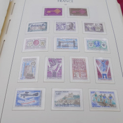 Collection timbres de France 1960-1983 neuf** en album Leuchtturm.