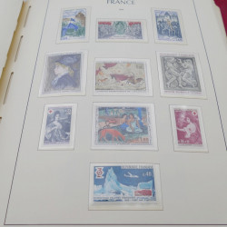 Collection timbres de France 1960-1983 neuf** en album Leuchtturm.