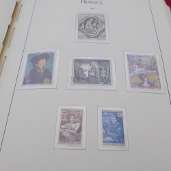 Collection timbres de France 1960-1983 neuf** en album Leuchtturm.