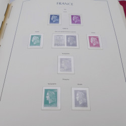 Collection timbres de France 1960-1983 neuf** en album Leuchtturm.