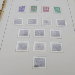 Collection timbres de France 1960-1983 neuf** en album Leuchtturm.