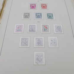 Collection timbres de France 1960-1983 neuf** en album Leuchtturm.