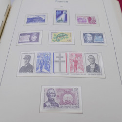 Collection timbres de France 1960-1983 neuf** en album Leuchtturm.