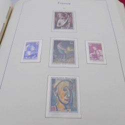 Collection timbres de France 1960-1983 neuf** en album Leuchtturm.