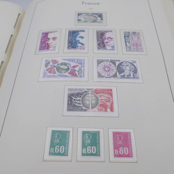 Collection timbres de France 1960-1983 neuf** en album Leuchtturm.