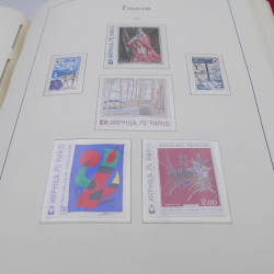 Collection timbres de France 1960-1983 neuf** en album Leuchtturm.