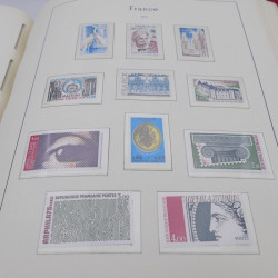 Collection timbres de France 1960-1983 neuf** en album Leuchtturm.