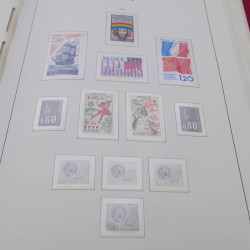 Collection timbres de France 1960-1983 neuf** en album Leuchtturm.