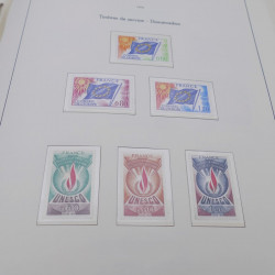 Collection timbres de France 1960-1983 neuf** en album Leuchtturm.