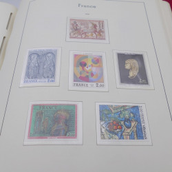 Collection timbres de France 1960-1983 neuf** en album Leuchtturm.