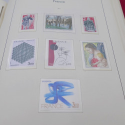 Collection timbres de France 1960-1983 neuf** en album Leuchtturm.