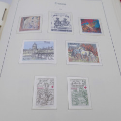 Collection timbres de France 1960-1983 neuf** en album Leuchtturm.