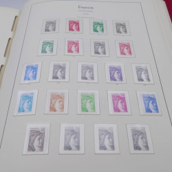 Collection timbres de France 1960-1983 neuf** en album Leuchtturm.