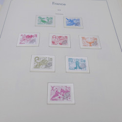 Collection timbres de France 1960-1983 neuf** en album Leuchtturm.