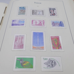 Collection timbres de France 1960-1983 neuf** en album Leuchtturm.