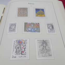 Collection timbres de France 1960-1983 neuf** en album Leuchtturm.