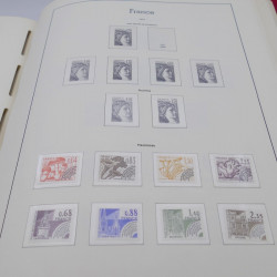 Collection timbres de France 1960-1983 neuf** en album Leuchtturm.