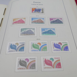 Collection timbres de France 1960-1983 neuf** en album Leuchtturm.