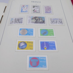 Collection timbres de France 1960-1983 neuf** en album Leuchtturm.