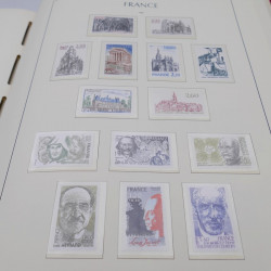 Collection timbres de France 1960-1983 neuf** en album Leuchtturm.