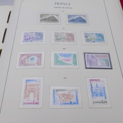 Collection timbres de France 1960-1983 neuf** en album Leuchtturm.