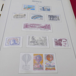 Collection timbres de France 1960-1983 neuf** en album Leuchtturm.