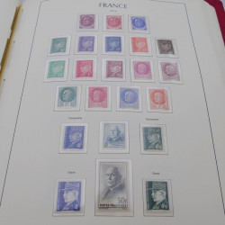 Collection timbres de France 1939-1959 neuf** en album Leuchtturm.