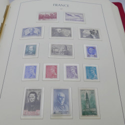 Collection timbres de France 1939-1959 neuf** en album Leuchtturm.