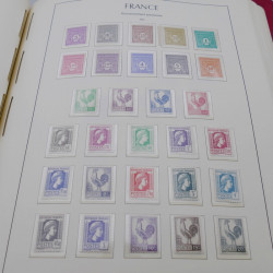 Collection timbres de France 1939-1959 neuf** en album Leuchtturm.