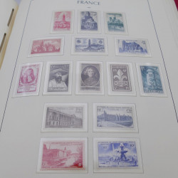 Collection timbres de France 1939-1959 neuf** en album Leuchtturm.