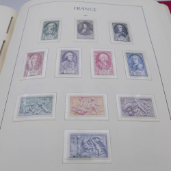 Collection timbres de France 1939-1959 neuf** en album Leuchtturm.