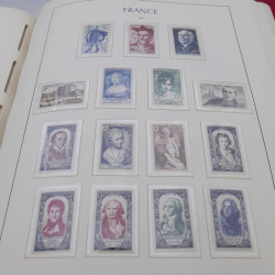 Collection timbres de France 1939-1959 neuf** en album Leuchtturm.